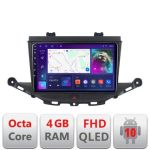 Navigatie Opel Astra K B-ASTRAK Android Ecran QLED octa core 4+64 carplay android auto KIT-ASTRAK+EDT-E309V3 CarStore Technology