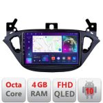 Navigatie Opel Corsa 2013-2016 B-corsa Android Ecran QLED octa core 4+64 carplay android auto kit-corsa+EDT-E309V3 CarStore Technology
