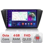 Navigatie Skoda Fabia 2015- B-541 Android Ecran QLED octa core 4+64 carplay android auto KIT-541+EDT-E309V3 CarStore Technology