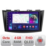 Navigatie Suzuki Swift 2010-2017 B-179 Android Ecran QLED octa core 4+64 carplay android auto KIT-179+EDT-E309V3 CarStore Technology