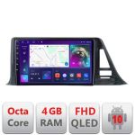 Navigatie Toyota CH-R low B-CH-R-A Android Ecran QLED octa core 4+64 carplay android auto KIT-CH-R-A+EDT-E309V3 CarStore Technology
