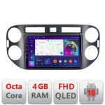 Navigatie VW TIGUAN si Golf Plus 2007-2011 B-489 Android Ecran QLED octa core 4+64 carplay android auto KIT-489+EDT-E309V3 CarStore Technology