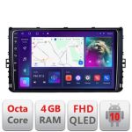 Navigatie grupul VW B-933 Android Ecran QLED octa core 4+64 carplay android auto KIT-933+EDT-E309V3 CarStore Technology