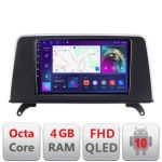 Navigatie BMW X5 X6 2009-2014 CIC Android Ecran QLED octa core 4+64 carplay android auto KIT-x5-cic+EDT-E309V3 CarStore Technology