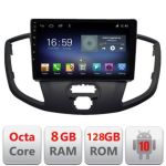 Navigatie Ford Transit V363 2015-2021 Android radio gps internet Octa Core 8+128 LTE Kit-custom+EDT-E609 CarStore Technology