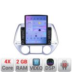 Navigatie HHyundai I20 2011-2014 manual si automat Android radio gps internet quad core 2+32 ecran vertical 9.7" Kit-i20-2012+EDT-E708 CarStore Technology