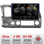 Navigatie Honda Civic Sedan 5510-044 Android Octa Core 720p 4+64 DSP 360 camera carplay android auto CarStore Technology