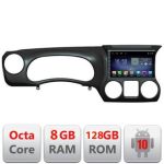 Navigatie Jeep Wrangler 2014-2016 Android radio gps internet Octa Core 8+128 LTE Kit-wr-15+EDT-E610 CarStore Technology