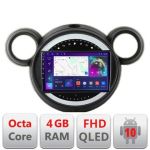 Navigatie Mini 2011-2015 sistem CIC Android Ecran QLED octa core 4+64 carplay android auto KIT-mini-02+EDT-E309V3 CarStore Technology