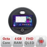 Navigatie Mini 2015-2019 masini fara ecran color de fabrica Android Ecran QLED octa core 4+64 carplay android auto KIT-mini-04+EDT-E309V3 CarStore Technology