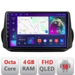 Navigatie Peugeot Bipper, Citroen Nemo, Fiat Qubo 2008-2017 Android radio gps internet quad core 4+64 carplay android auto Kit-bipper+EDT-E310v3 CarStore Technology