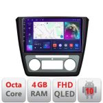 Navigatie Skoda Yeti 2009-2014 B-YETI Android Ecran QLED octa core 4+64 carplay android auto KIT-YETI+EDT-E309V3 CarStore Technology