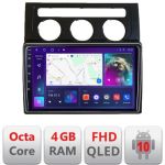 Navigatie VW Touran 2003-2009 clima automata B-touran2 Android Ecran QLED octa core 4+64 carplay android auto kit-touran2+EDT-E310V3 CarStore Technology