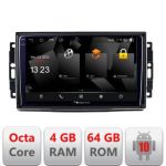 Navigatie Chrysler Jeep 5510-202 Android Octa Core 720p 4+64 DSP 360 camera carplay android auto CarStore Technology