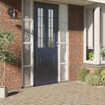 vidaXl Folie fereastră, 4 buc., mată, model bambus, PVC GartenMobel Dekor