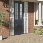 vidaXl Folie fereastră, 4 buc., mată, model floral, PVC GartenMobel Dekor