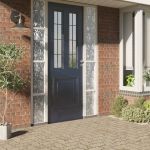 vidaXl Folie fereastră, 4 buc., mată, model floral, PVC GartenMobel Dekor