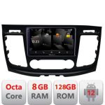 Navigatie Ford Transit 2019- varianta ecran de fabrica Android Octa Core Qualcomm 2K Qled 8+128 DTS DSP 360 4G Optical CarStore Technology