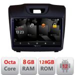 Navigatie Isuzu D-Max Quad Core 5960Pro-2234 Android Octa Core Qualcomm 2K Qled 8+128 DTS DSP 360 4G Optical CarStore Technology