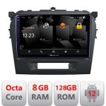 Navigatie Suzuki Grand Vitara 2016- 5960Pro-2265 Android Octa Core Qualcomm 2K Qled 8+128 DTS DSP 360 4G Optical CarStore Technology