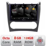 Navigatie Mercedes Clasa C W203 facelift 5960Pro-093 Android Octa Core Qualcomm 2K Qled 8+128 DTS DSP 360 4G Optical CarStore Technology