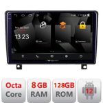 Navigatie Opel Astra H 2006-2015 Android Octa Core Qualcomm 2K Qled 8+128 DTS DSP 360 4G Optical CarStore Technology
