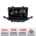 Navigatie Opel Astra K 5960Pro-ASTRAK Android Octa Core Qualcomm 2K Qled 8+128 DTS DSP 360 4G Optical CarStore Technology