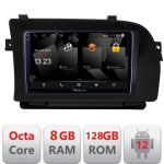 Navigatie S Klass w221 Android Octa Core Qualcomm 2K Qled 8+128 DTS DSP 360 4G Optical CarStore Technology