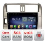 Navigatie TOYOTA Prado 2010-2013 F-347 Octa Core cu Android Radio Bluetooth Internet GPS WIFI DSP 8+128GB 4G CarStore Technology