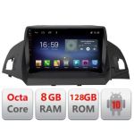 Navigatie FORD KUGA 2013-2017 F-362 Octa Core cu Android Radio Bluetooth Internet GPS WIFI DSP 8+128GB 4G CarStore Technology