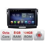 Navigatie FORD RANGER 2015-2019 Manual F-574 Octa Core cu Android Radio Bluetooth Internet GPS WIFI DSP 8+128GB 4G CarStore Technology