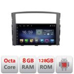 Navigatie MITSUBISHI PAJERO F-452 Octa Core cu Android Radio Bluetooth Internet GPS WIFI DSP 8+128GB 4G CarStore Technology