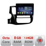 Navigatie Mitsubishi Outlander 2014- F-1230 Octa Core cu Android Radio Bluetooth Internet GPS WIFI DSP 8+128GB 4G CarStore Technology
