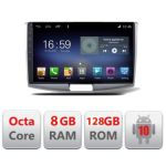 Navigatie VW Passat 2010-2015 F-267 Octa Core cu Android Radio Bluetooth Internet GPS WIFI DSP 8+128GB 4G CarStore Technology