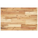 Blat de baie finisaj cu ulei, 120x50x4 cm, lemn masiv de acacia GartenMobel Dekor