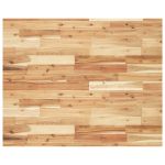 Blat de birou finisat cu ulei, 100x80x4 cm, lemn masiv acacia GartenMobel Dekor