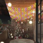 Ghirlandă luminoasă, 200 LED-uri, multicolor, 20 m, 8 funcții GartenMobel Dekor