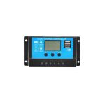 Regulator tensiune panou solar 10A 12/24V cu 2 porturi USB Cod: BK87430 Automotive TrustedCars
