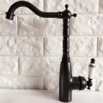 Baterie Bucatarie, Alama Sanitara, Negru, OD/2051 ModernLight Concept