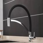 Baterie Bucatarie, Alama Sanitara, Negru, WZX/2018 ModernLight Concept
