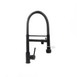 Baterie Bucatarie, Inox si Alama Negru, YD/302 ModernLight Concept