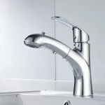 Baterie Lavoar cu Dus Extractibil, Alama Sanitara, Crom, OD/2030 ModernLight Concept