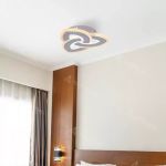 Lustra LED SAGEATA 48W, Diametru 20cm, lumina Rece/Calda/Neutra, Alb ModernLight Concept