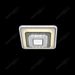 Lustra LED cu cristal MITA 32W, Patrata, Lumina Rece/Calda/Neutra, Alb ModernLight Concept