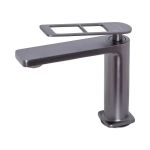 Baterie Lavoar Monocomanda Cartus Ceramic Alama Sanitara Gri Satin Racorduri si Kit Fixare Incluse 9707N ModernLight Concept