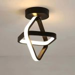 Lustra LED VERTEX CUBUS 13W, lumina Rece/Calda/Neutra, Negru ModernLight Concept