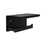 Suport Hartie Igienica cu Suport Telefon/Parfum Negru GJ610 ModernLight Concept