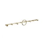 Suport Prosop si Accesorii Baie Auriu GJ620 ModernLight Concept