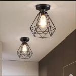 Lustra Aethra, 1x E27, Metal, Negru ModernLight Concept