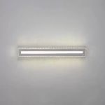 Lustra LED cu cristal PIERCE 35W, Liniara, lumina Rece/Calda/Neutra, Argintiu ModernLight Concept
